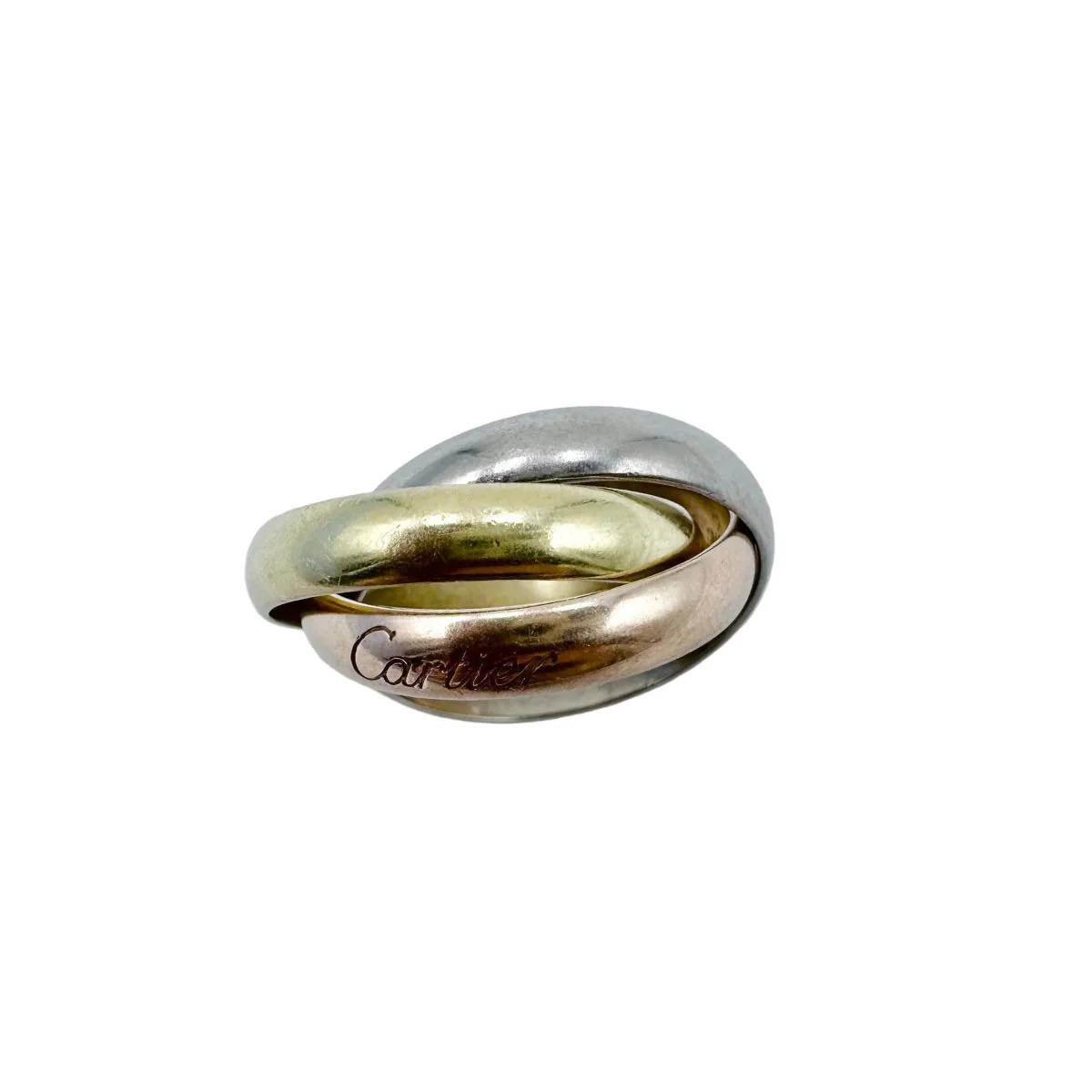 Baguer CARTIER "Trinity" en or jaune, or rose et or blanc - Image 3