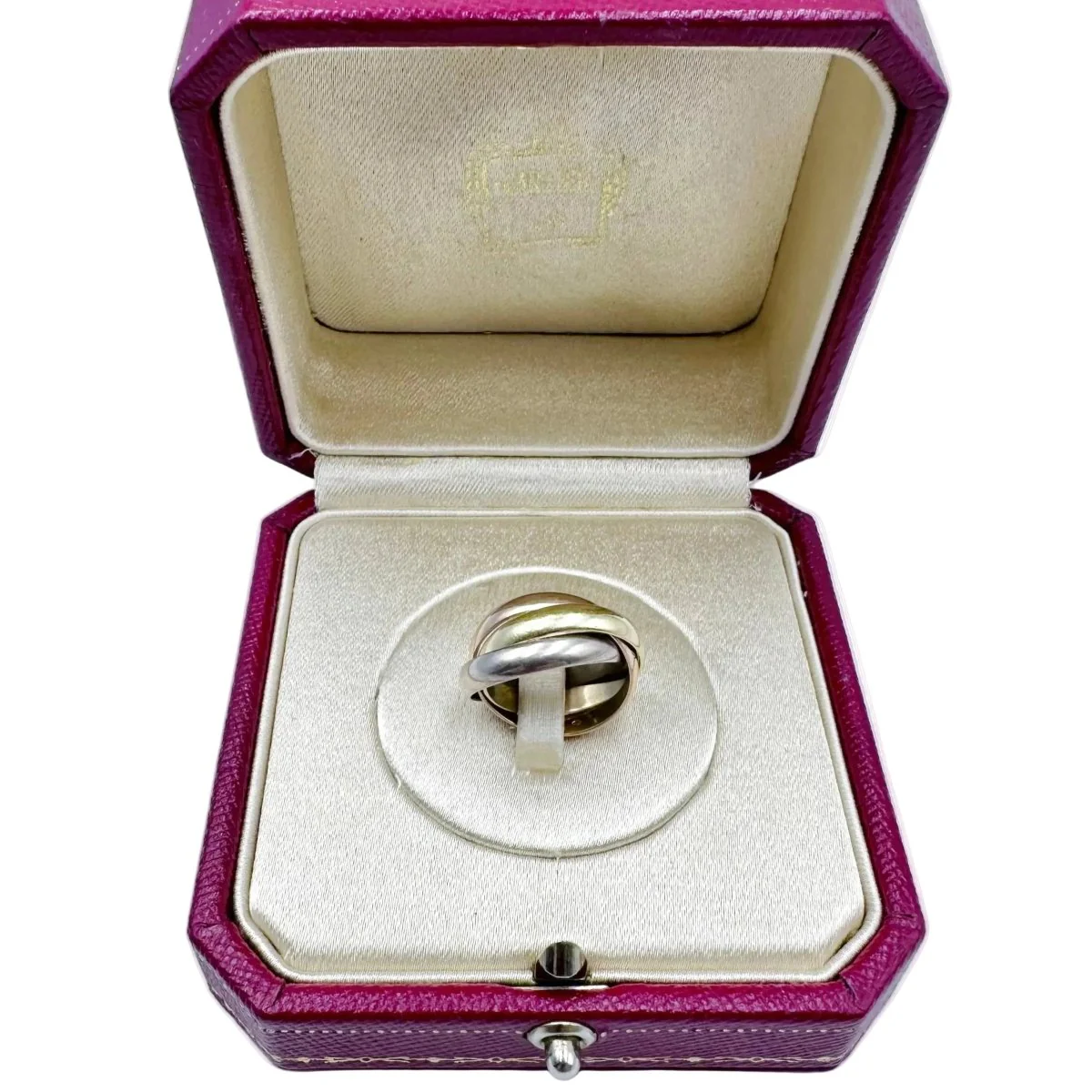 Baguer CARTIER "Trinity" en or jaune, or rose et or blanc - Image 7