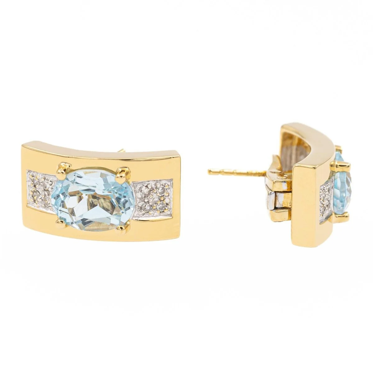 Balmain Boucles d'oreilles Or jaune Topaze - Image 3