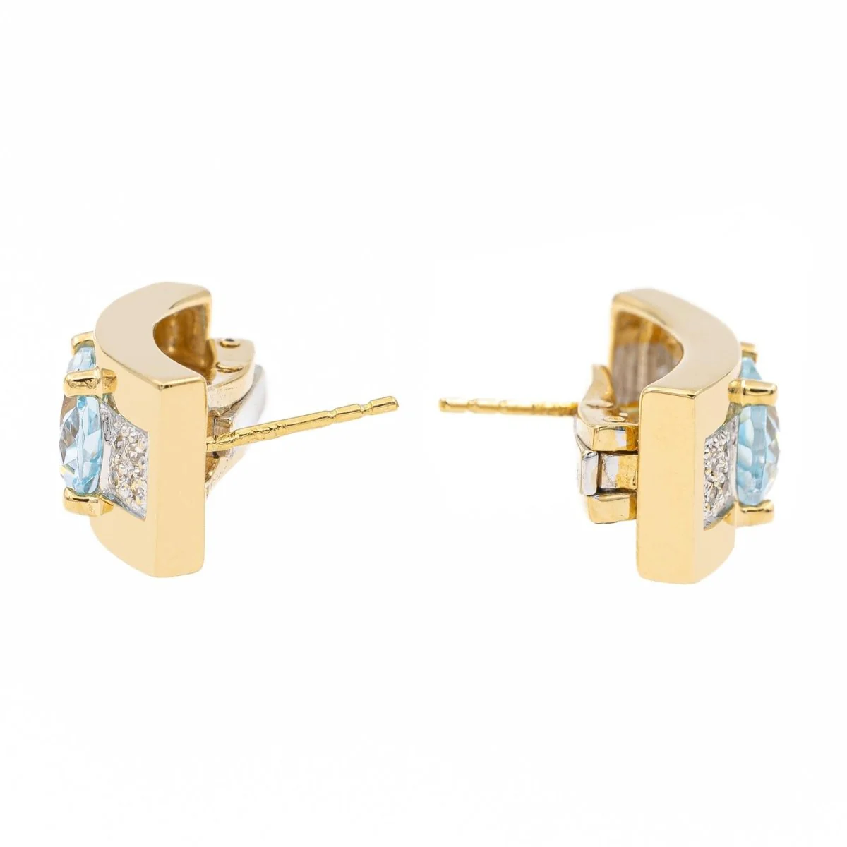 Balmain Boucles d'oreilles Or jaune Topaze - Image 4