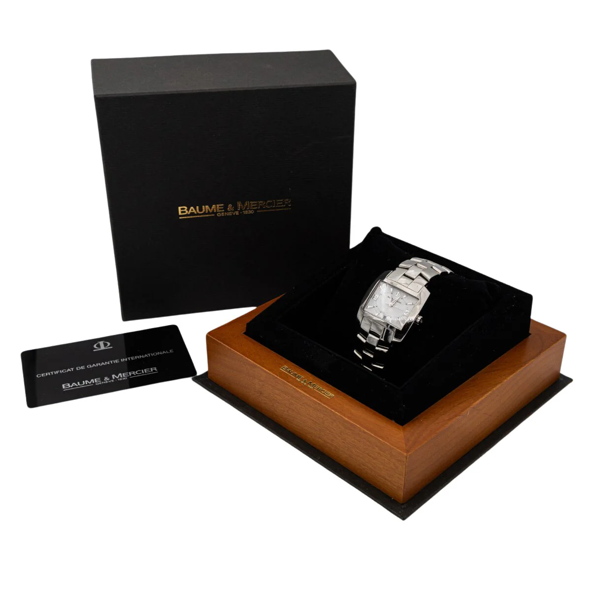 Montre BAUME & MERCIER Hampton spirit en acier - Image 3
