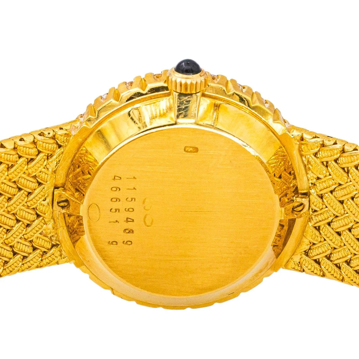 Montre BAUME & MERCIER en or jaune, quartz et diamants - Image 6