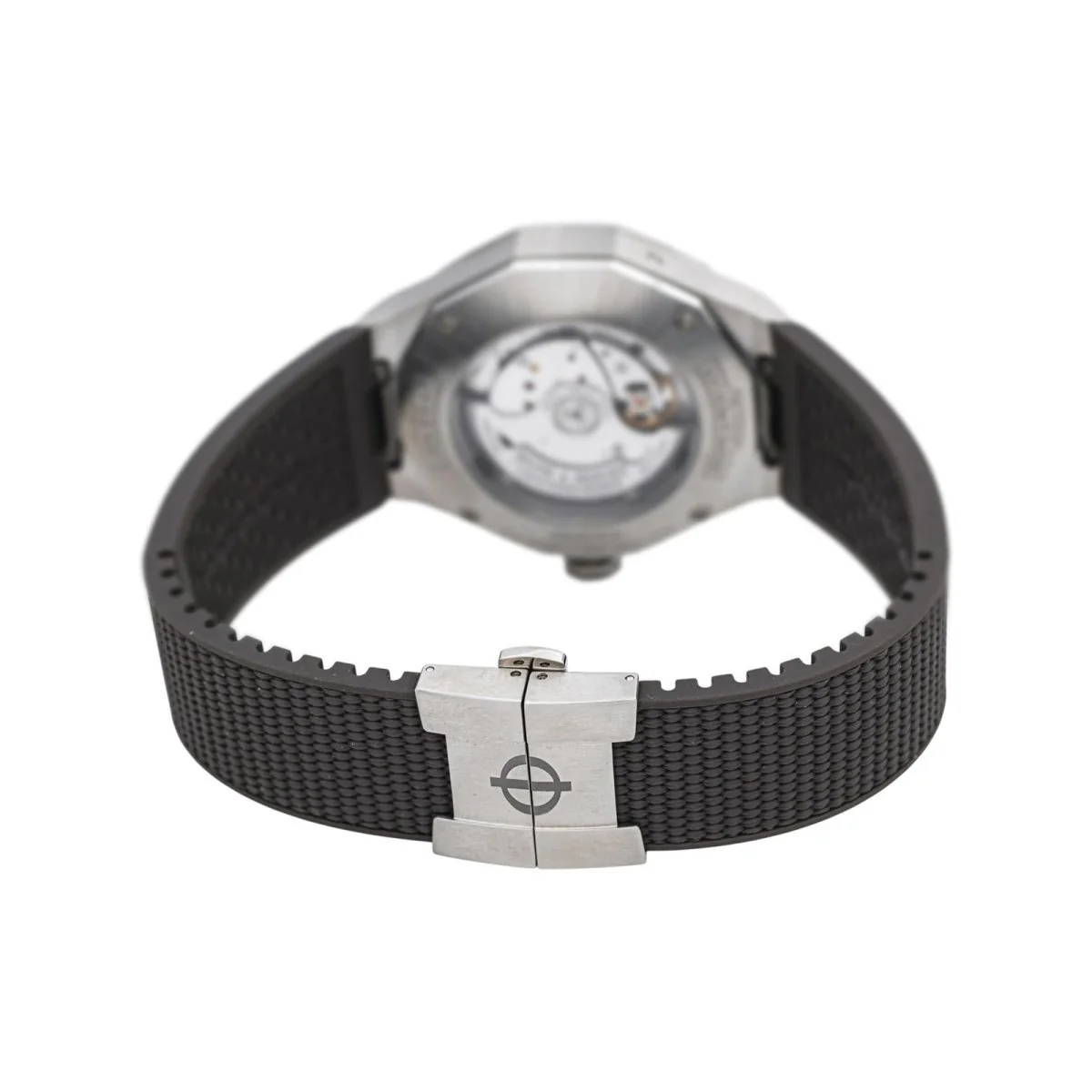 Montre BAUME & MERCIER "Riviera" en acier et caoutchouc - Image 5
