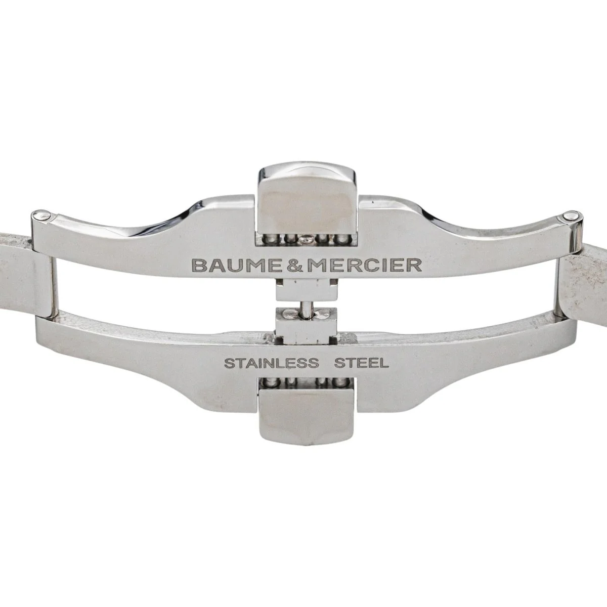 Montre BAUME & MERCIER "Riviera" en acier et caoutchouc - Image 8