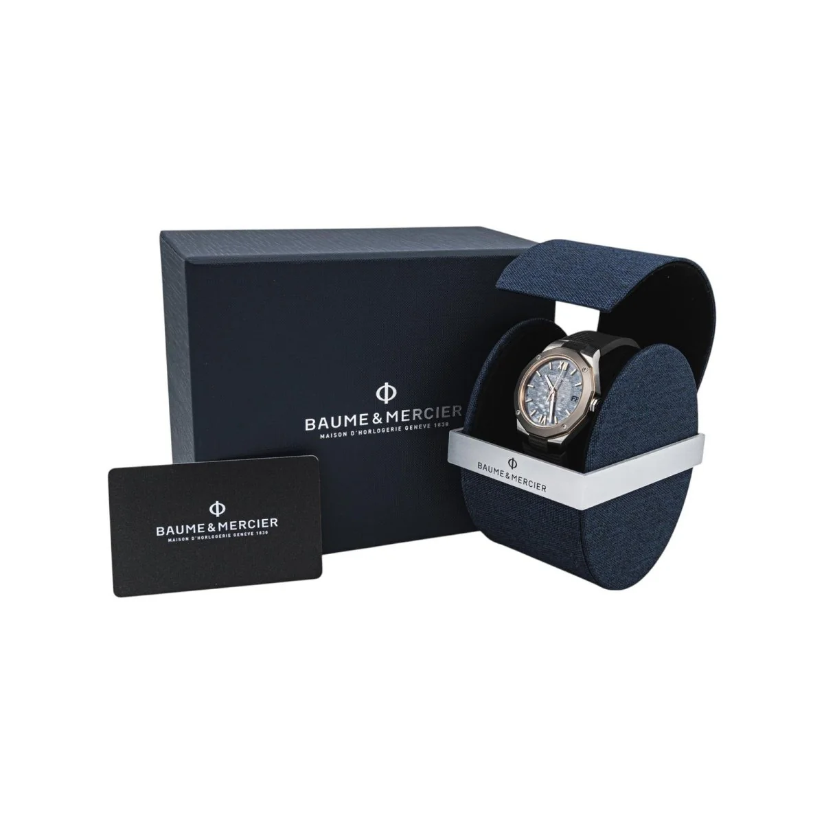 Montre BAUME & MERCIER "Riviera" en acier, titane et caoutchouc - Image 9