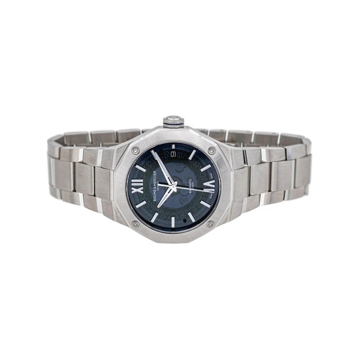 Montre BAUME & MERCIER "Riviera" en acier - Image 4