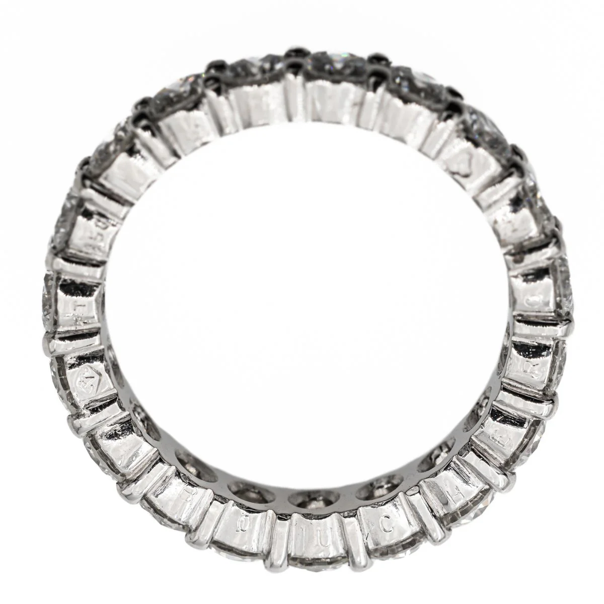 Bague Alliance BOUCHERON en Platine et Diamant - Image 4