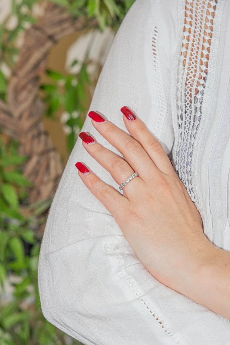 Bague Alliance BOUCHERON en Platine et Diamant - Image 8