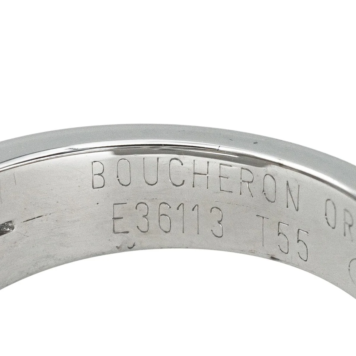 Bague Tank BOUCHERON "Déchaînée" en or blanc - Image 7