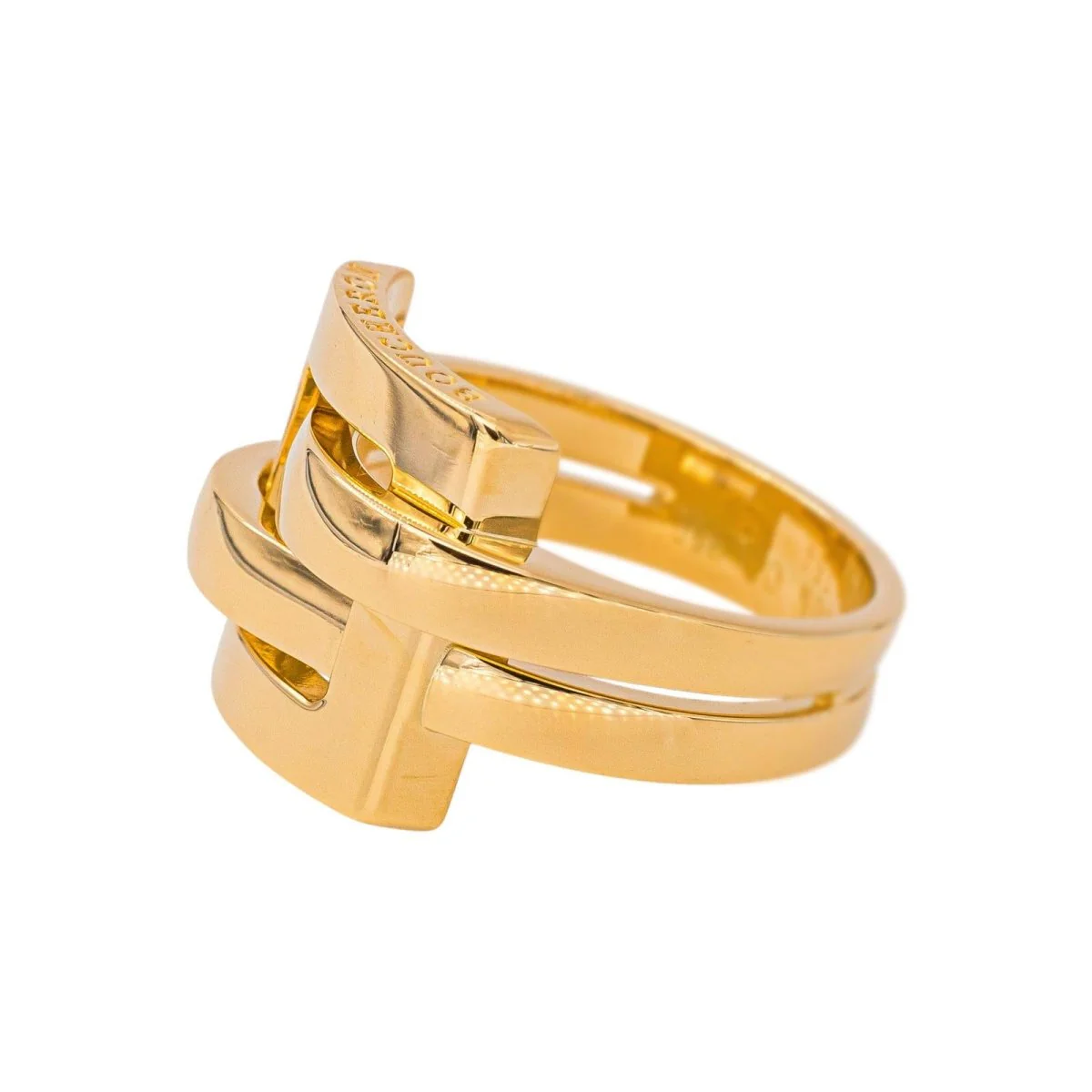 Bague BOUCHERON "Déchaînée" en or jaune - Image 4