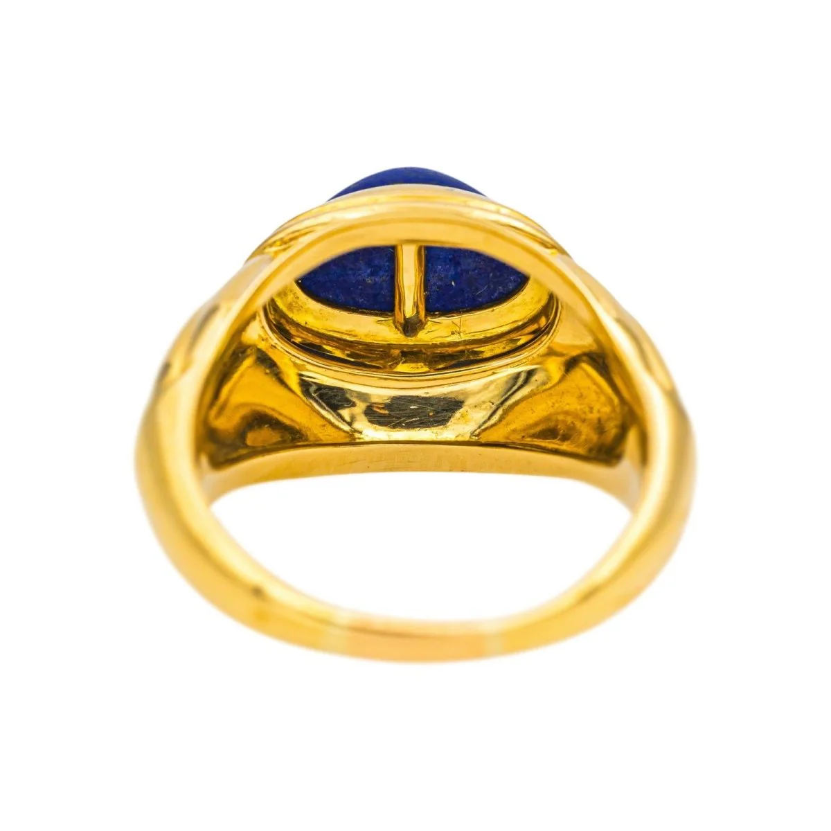 Bague Jonc BOUCHERON "Jaïpur" en or jaune et lapis-lazuli - Image 5