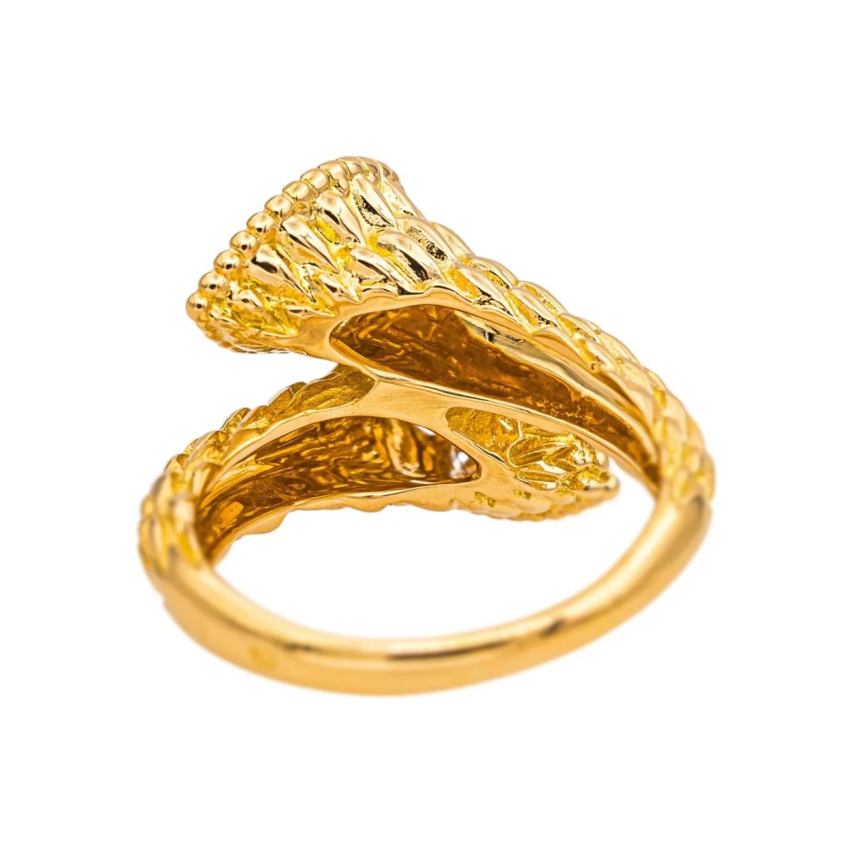 Bague Toi & Moi BOUCHERON "Serpent Bohème" en or jaune et diamants - Image 5