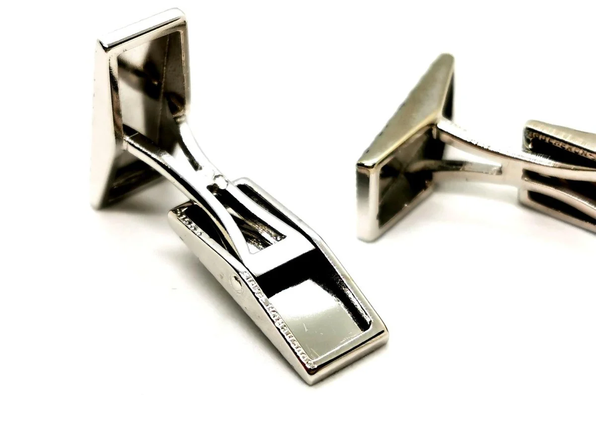 Boutons de manchette BOUCHERON en or blanc - Image 6