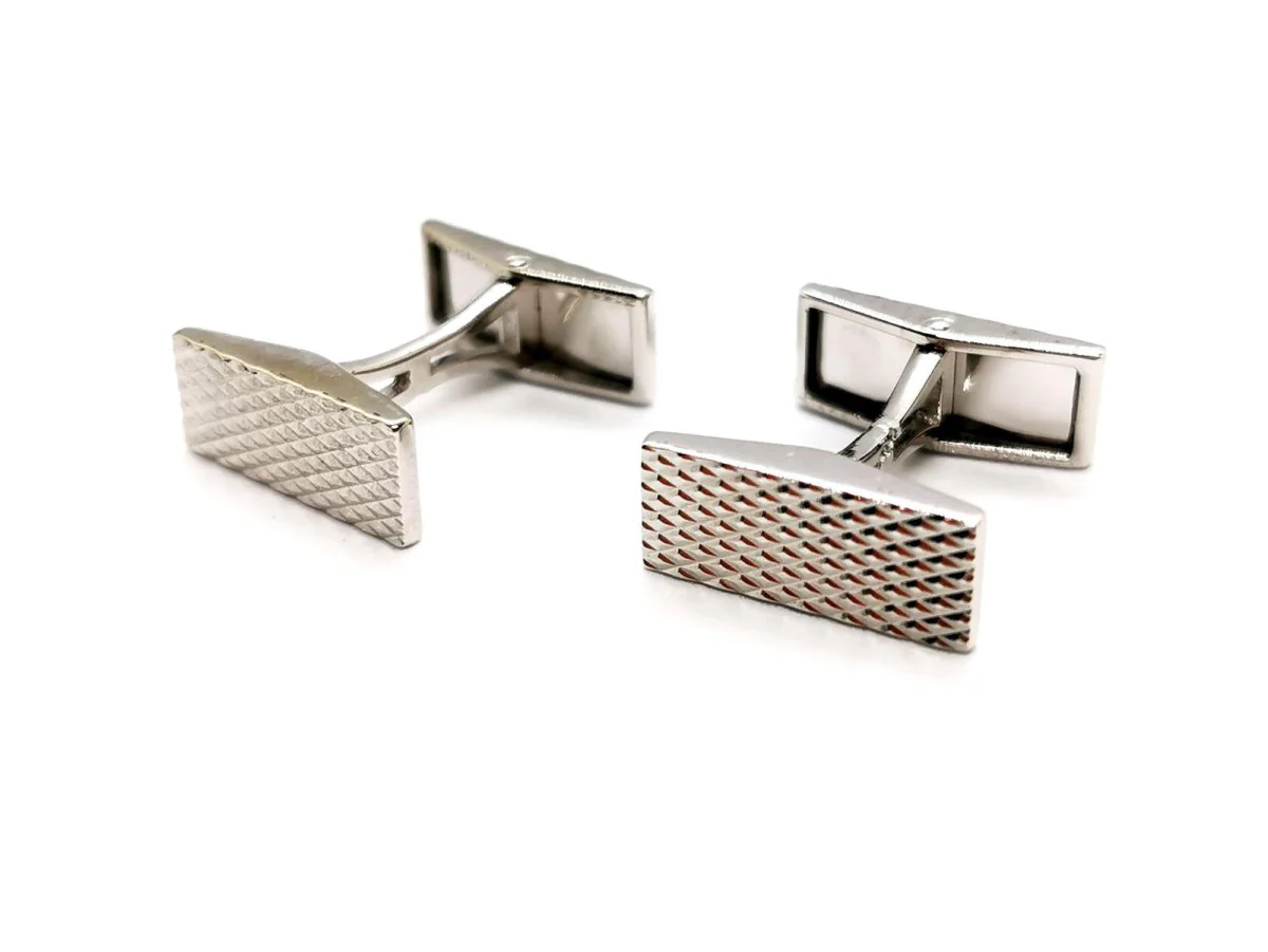 Boutons de manchette BOUCHERON en or blanc - Image 8