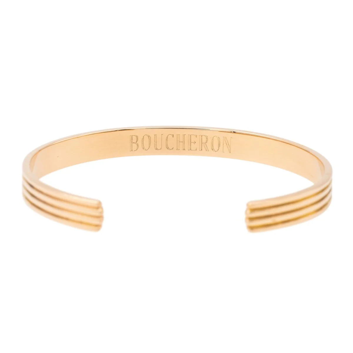 Bracelet BOUCHERON Jonc en or rose - Image 4