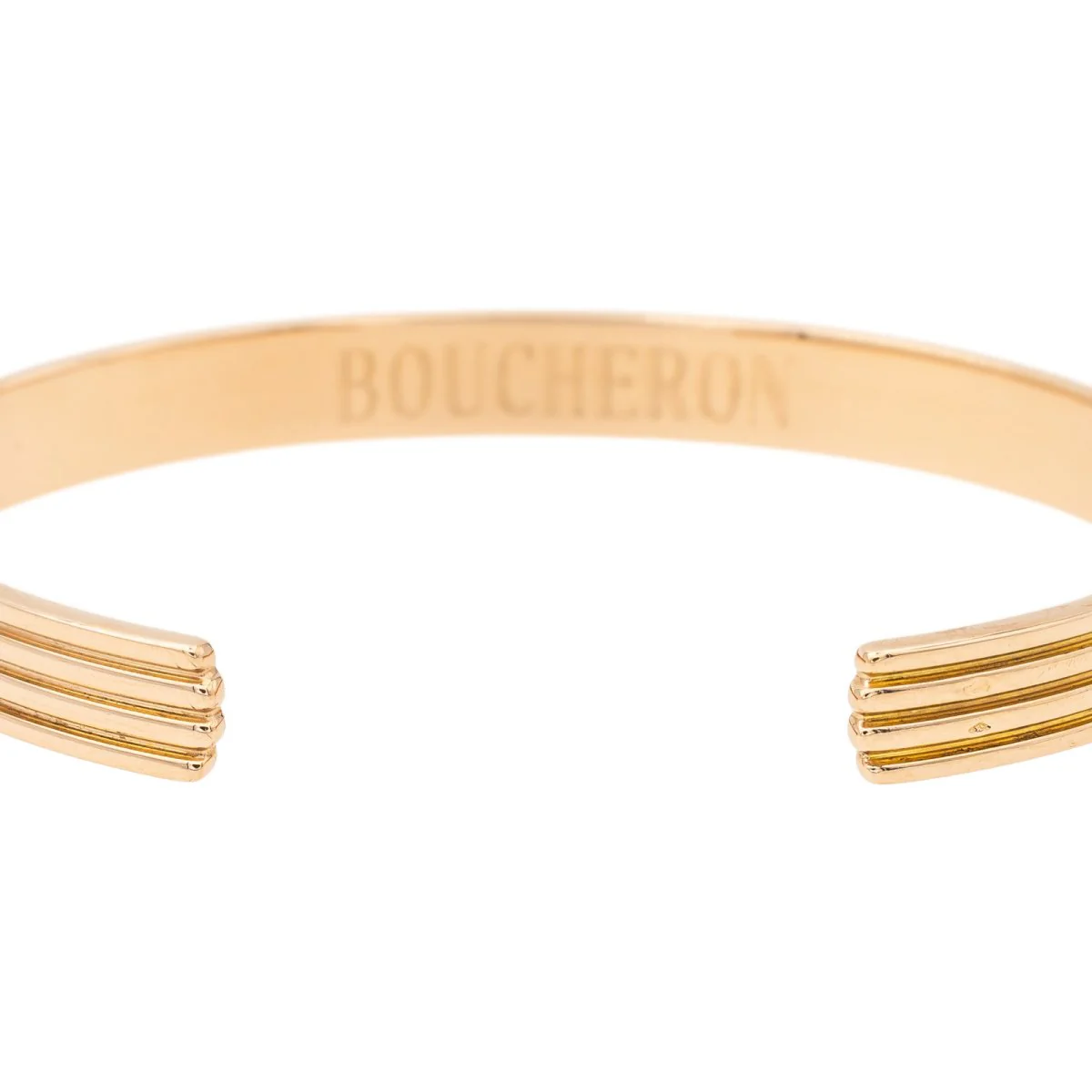 Bracelet BOUCHERON Jonc en or rose - Image 5