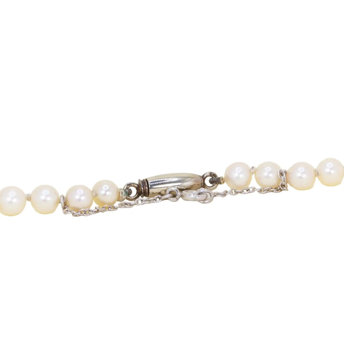 Collier Perles BOUCHERON en or blanc - Image 4