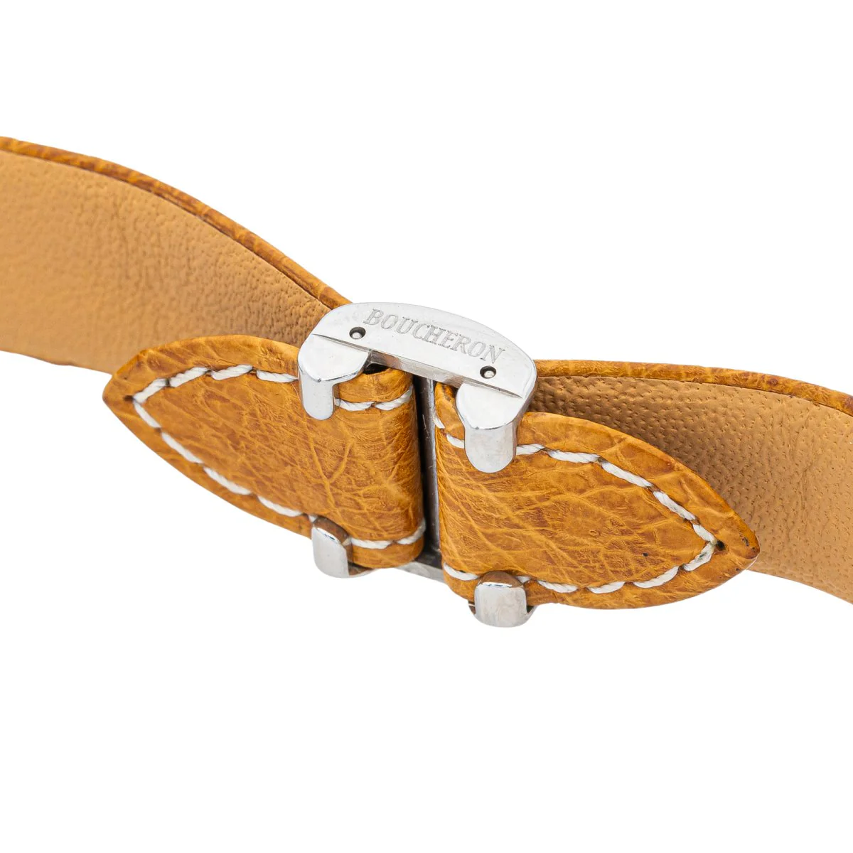 Montre BOUCHERON "Reflet" en acier et diamant - Image 10