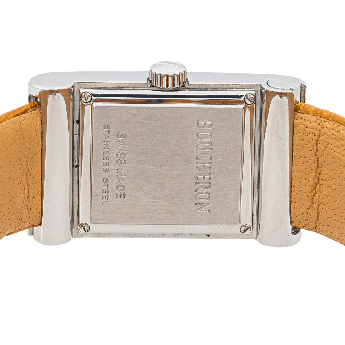 Montre BOUCHERON "Reflet" en acier et diamant - Image 5