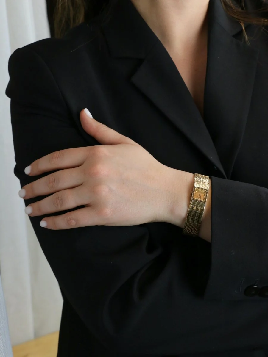 BOUCHERON Montre vintage or jaune - Image 13