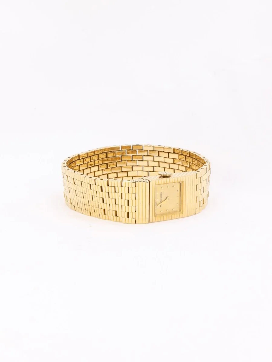 BOUCHERON Montre vintage or jaune - Image 8
