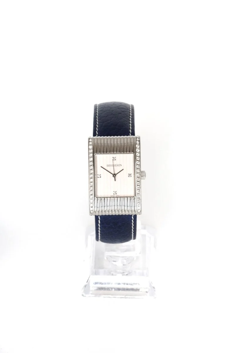 Boucheron Reflet Large - Acier & Diamants - 15 bracelets - 2008