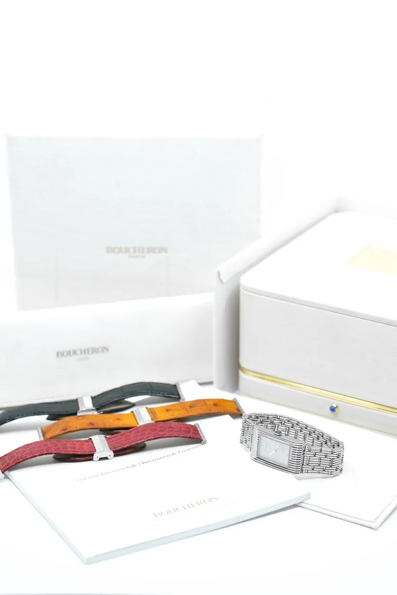 Boucheron Reflet Médium Acier & Diamants - 4 bracelets - 2019 (full set) - Image 3