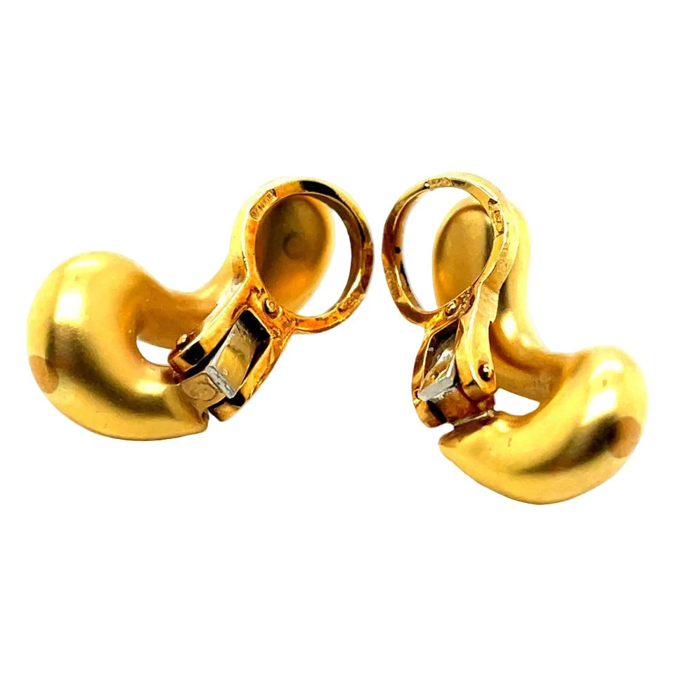 Boucles d'oreilles Clips POMELLATO en or jaune - Image 2