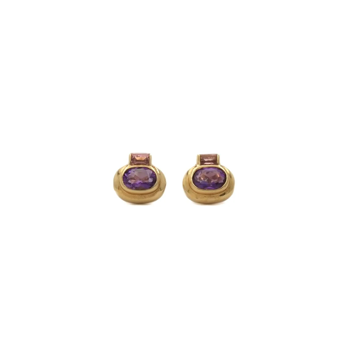 Boucles d’oreilles améthystes - Image 3