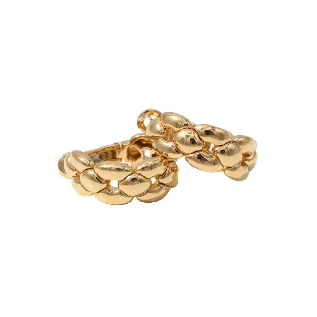 Boucles d’oreilles Clips CARTIER "Margot" en or jaune - Image 3