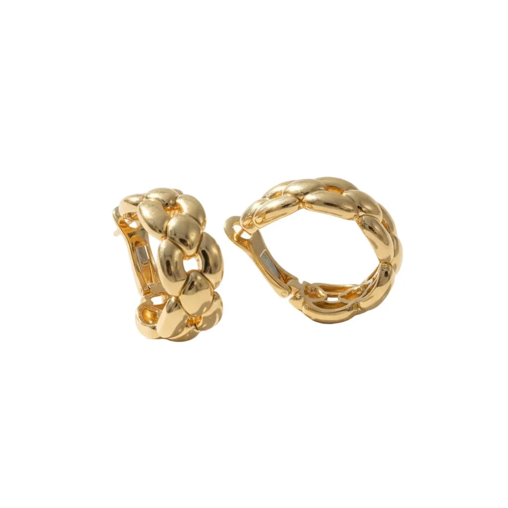 Boucles d’oreilles Clips CARTIER "Margot" en or jaune - Image 7
