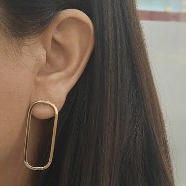 Boucles d’oreilles Pendantes en or jaune - Image 2