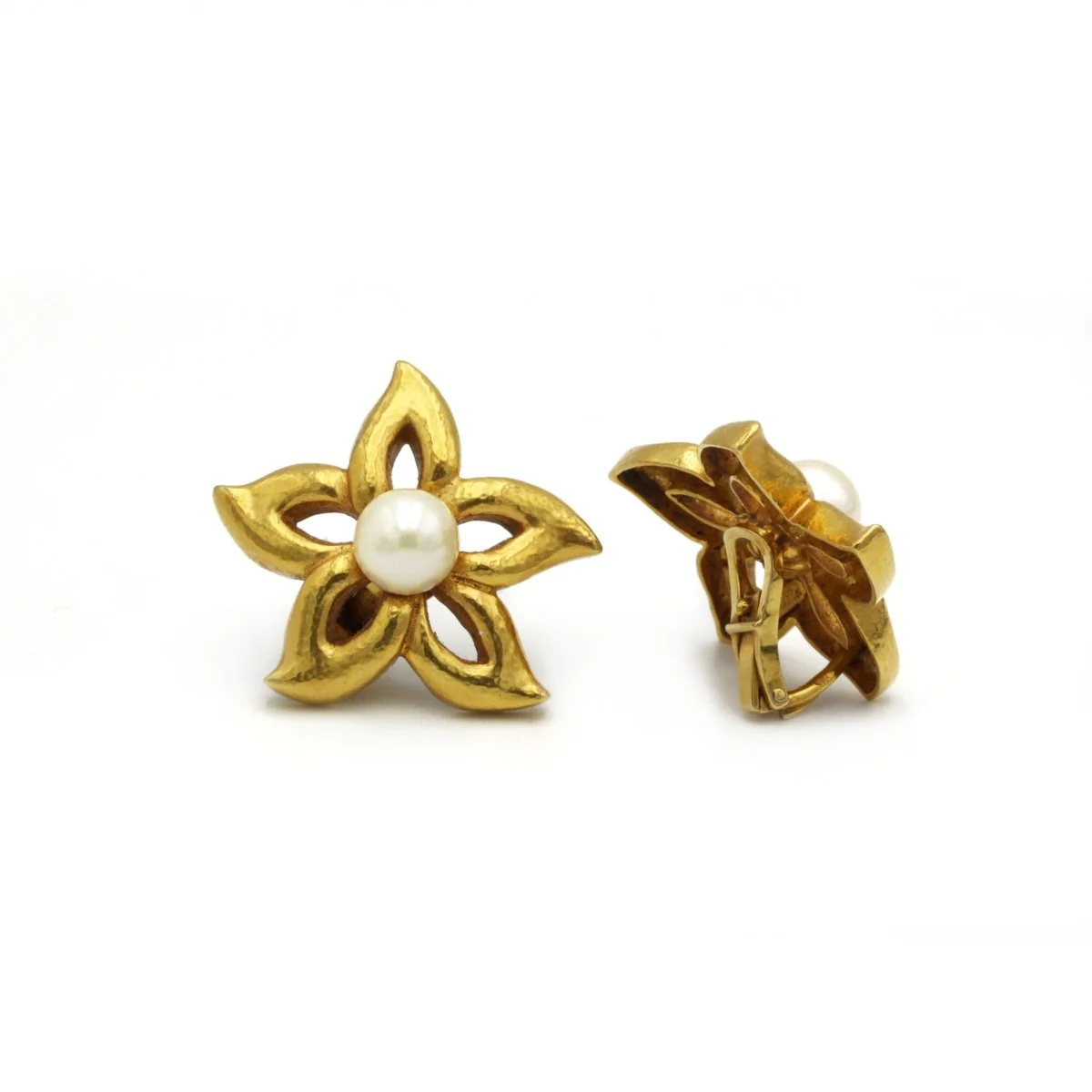 Boucles d'oreilles Or & Perles - ZOLOTAS