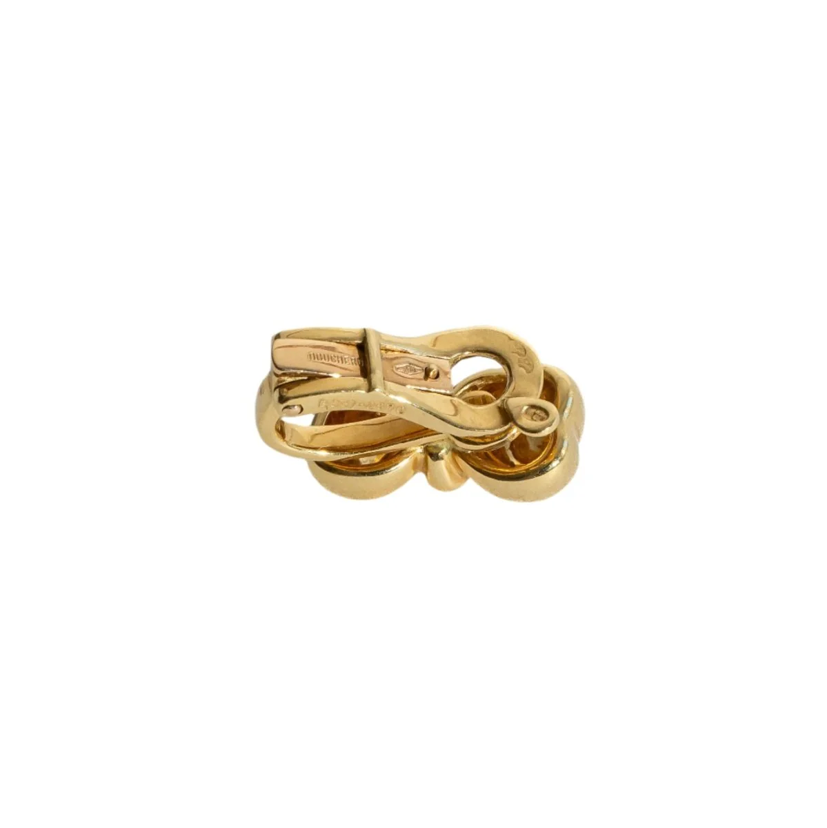 Boucles d'oreilles Clip BOUCHERON Noeuds en or jaune - Image 5