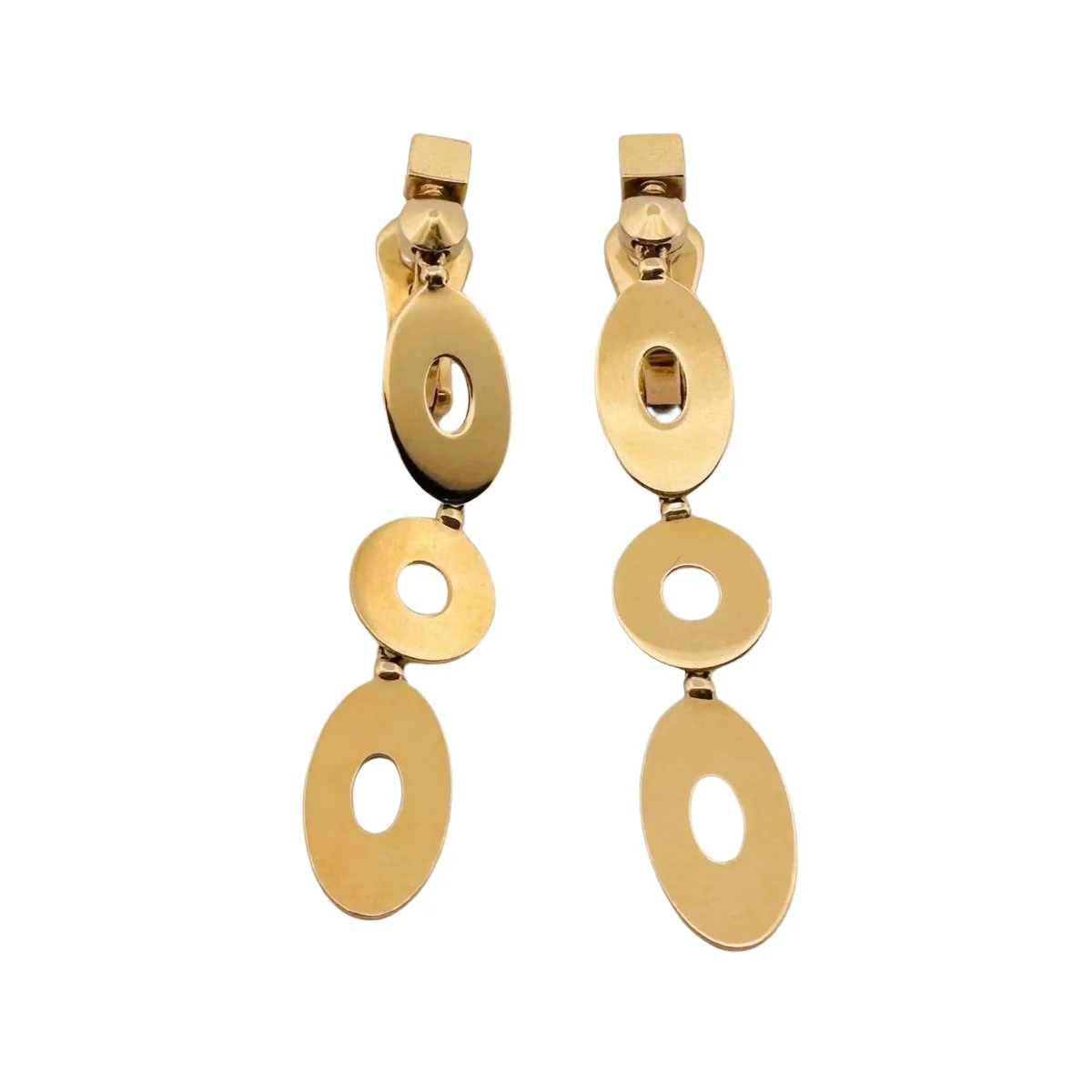 Boucles d'oreilles BULGARI en or jaune