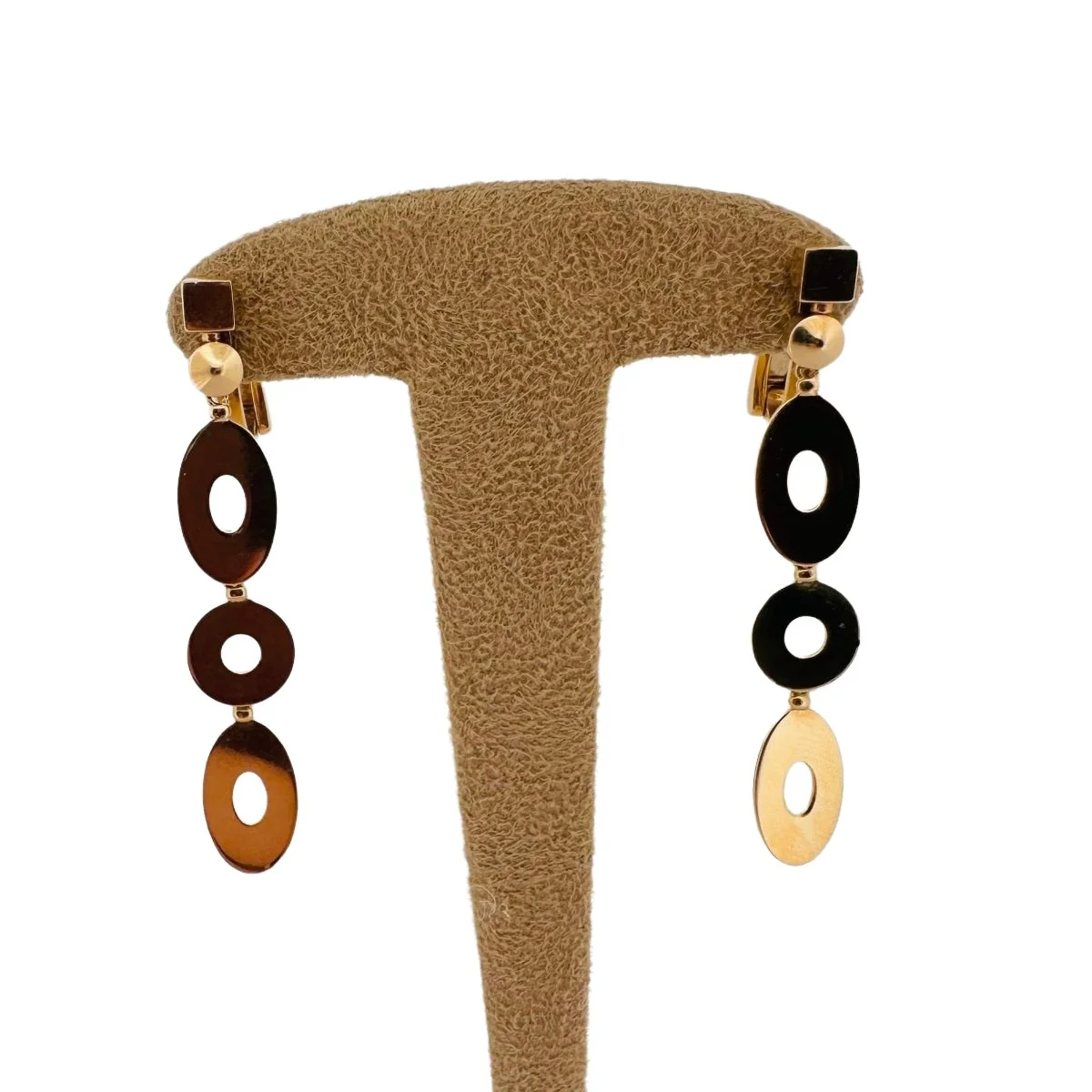 Boucles d'oreilles BULGARI en or jaune - Image 2