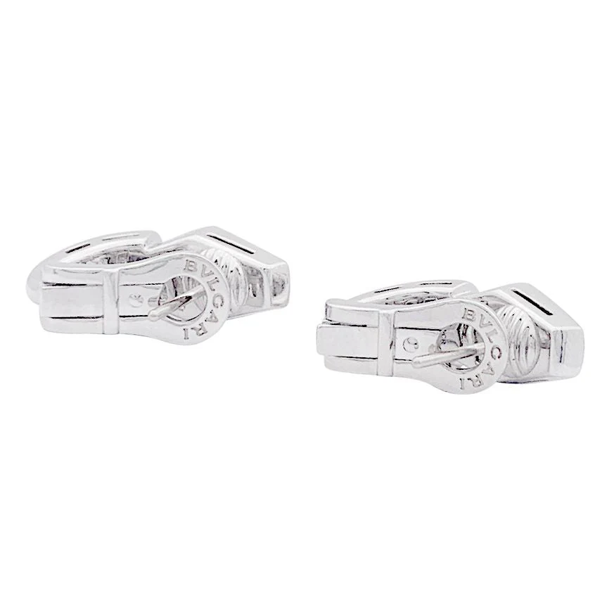 Boucles d'oreilles BULGARI "Serpenti Viper" en or blanc et diamant - Image 5