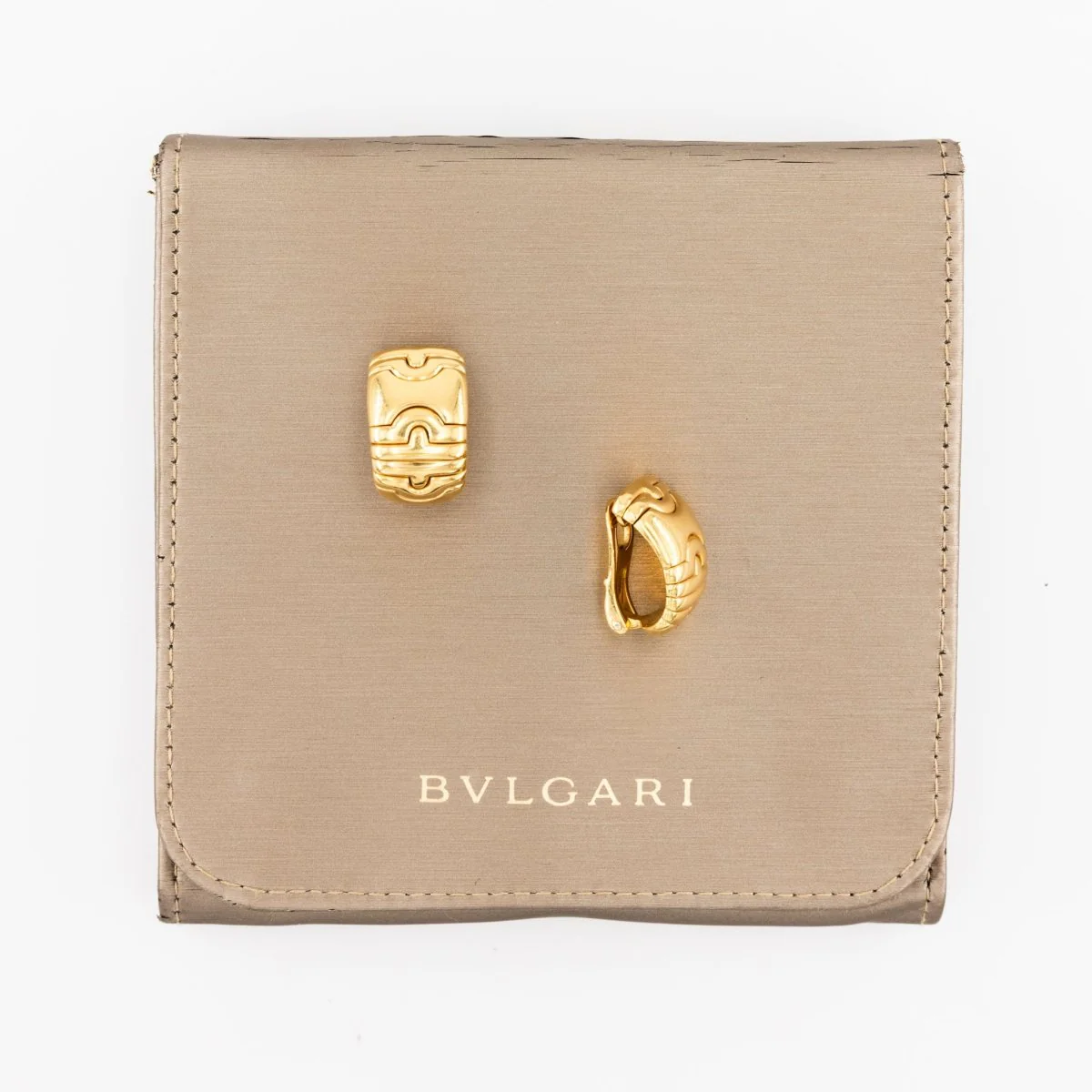 Boucles d'oreilles Clips BULGARI "Parentesi" en or jaune - Image 13