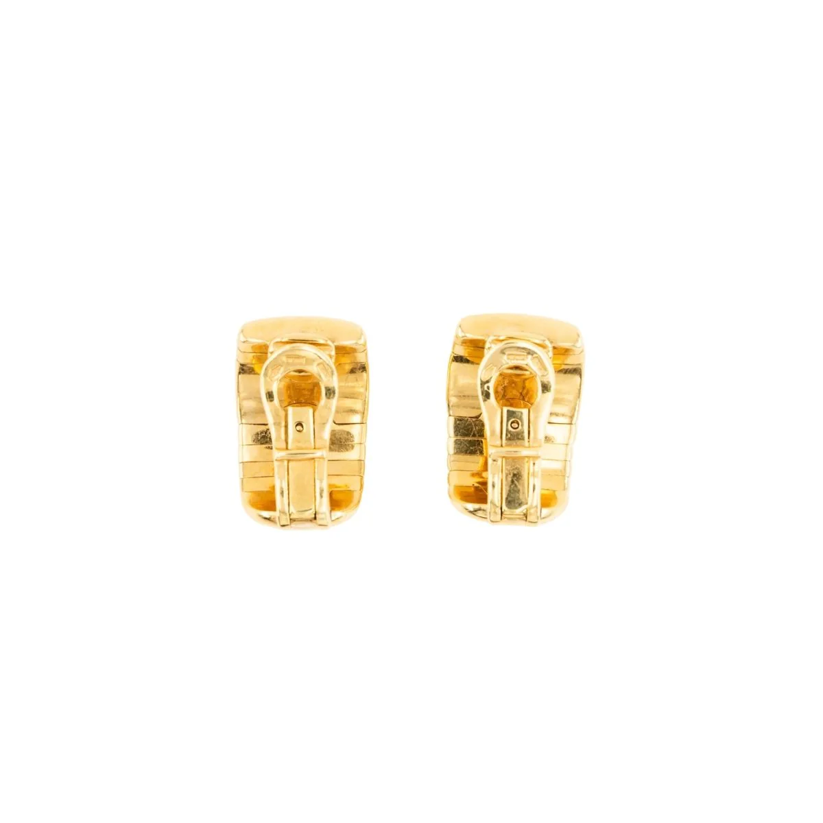 Boucles d'oreilles Clips BULGARI "Parentesi" en or jaune - Image 4