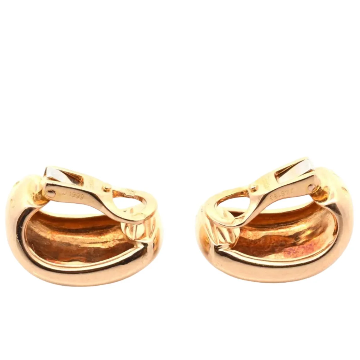 Boucles d'oreilles Clips CARTIER en or jaune - Image 3