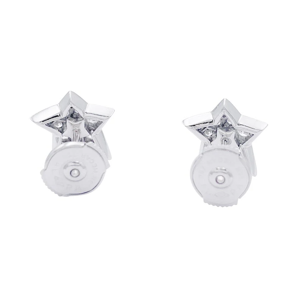 Boucles d'oreilles CHANEL "Comète" en or blanc et diamants - Image 2