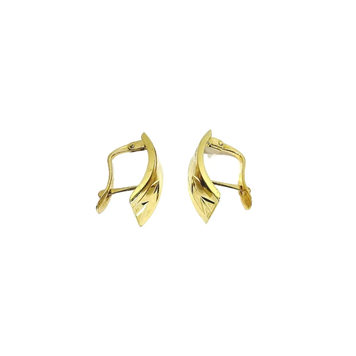 Boucles d'oreilles Clips en or jaune - Image 7