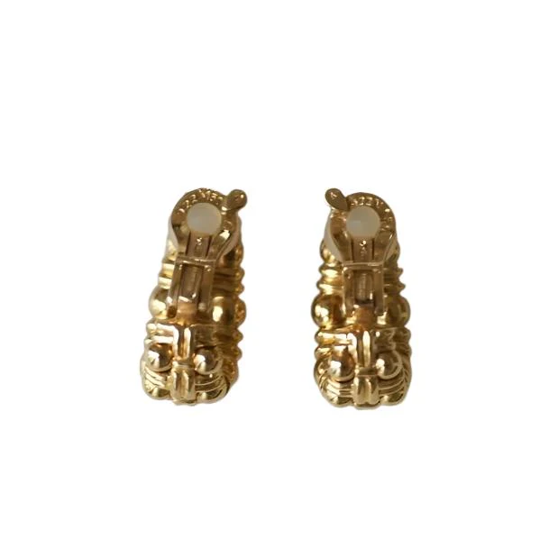 Boucles d'oreilles Clip Boucheron Or jaune - Image 4