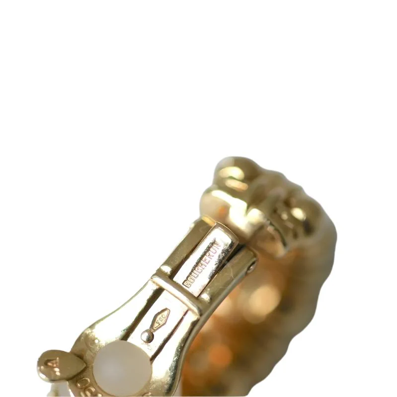 Boucles d'oreilles Clip Boucheron Or jaune - Image 5