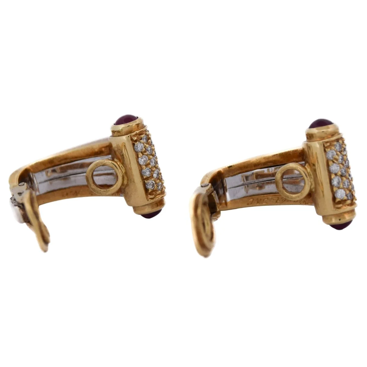 Boucles d'oreilles Clips PIAGET en or jaune - Image 6