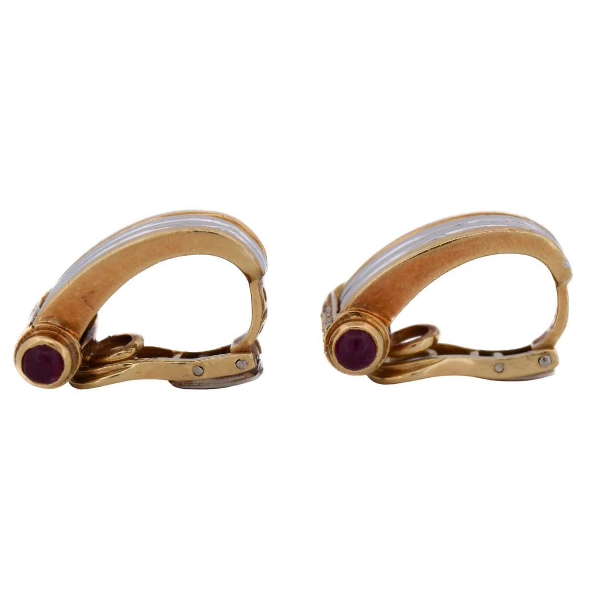 Boucles d'oreilles Clips PIAGET en or jaune - Image 7