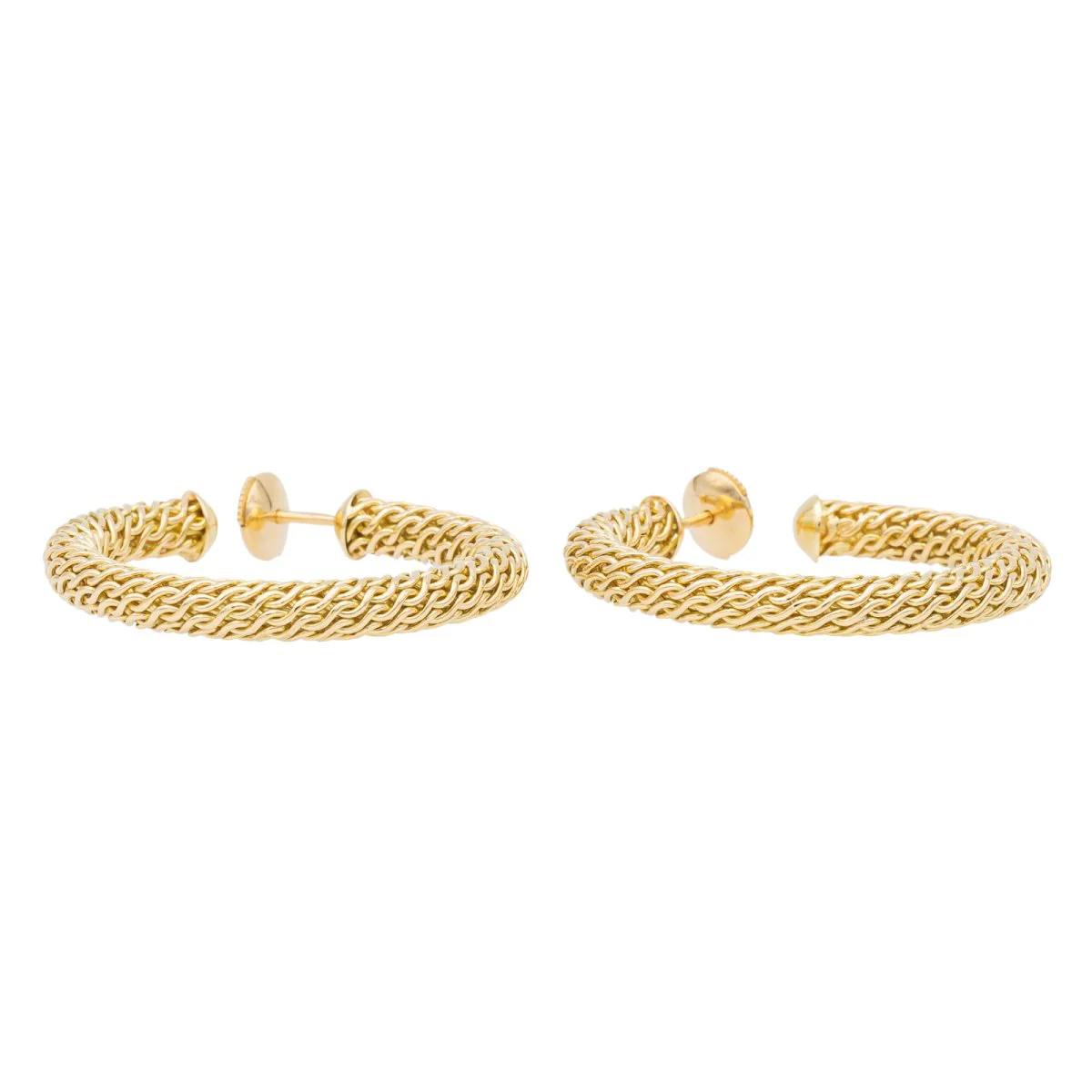 Boucles d'oreilles Créoles Or jaune
