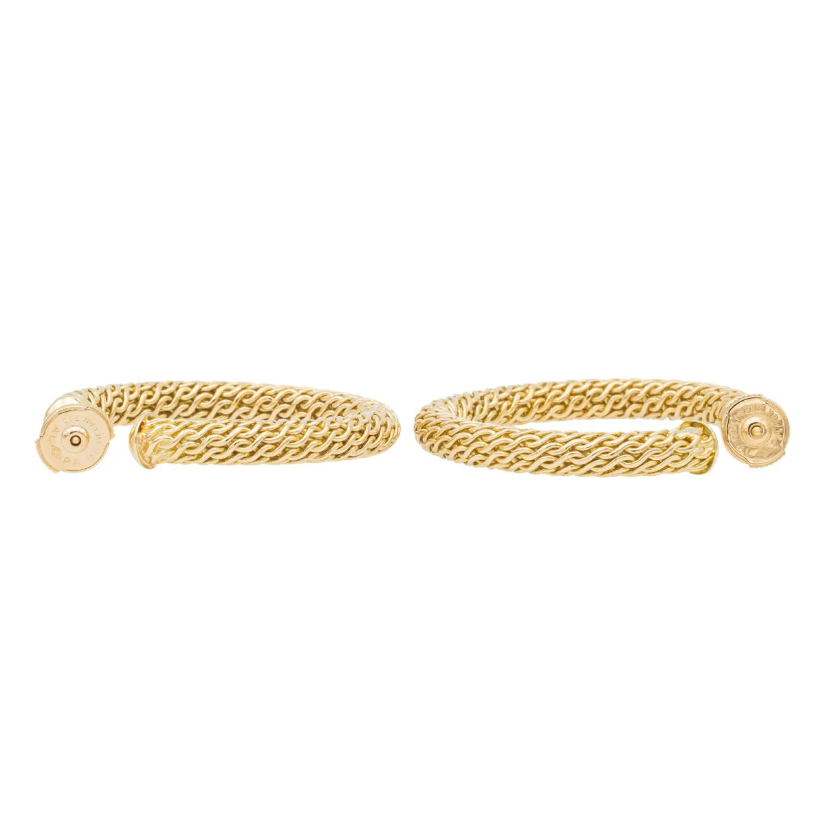 Boucles d'oreilles Créoles Or jaune - Image 4