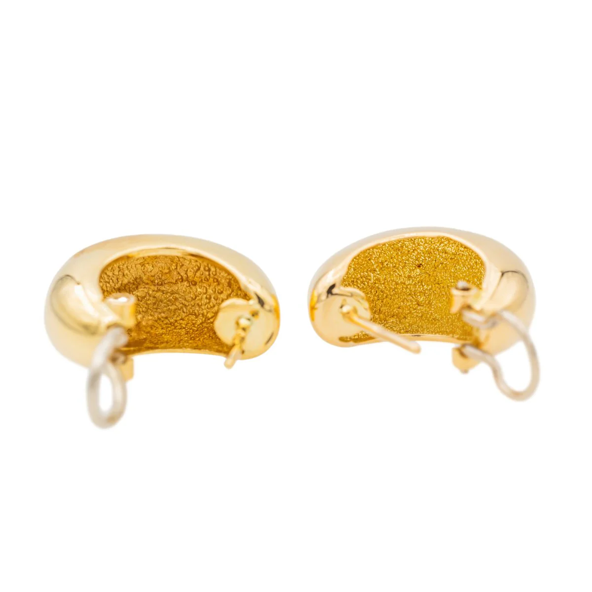 Boucles d'oreilles Créoles Or jaune - Image 5