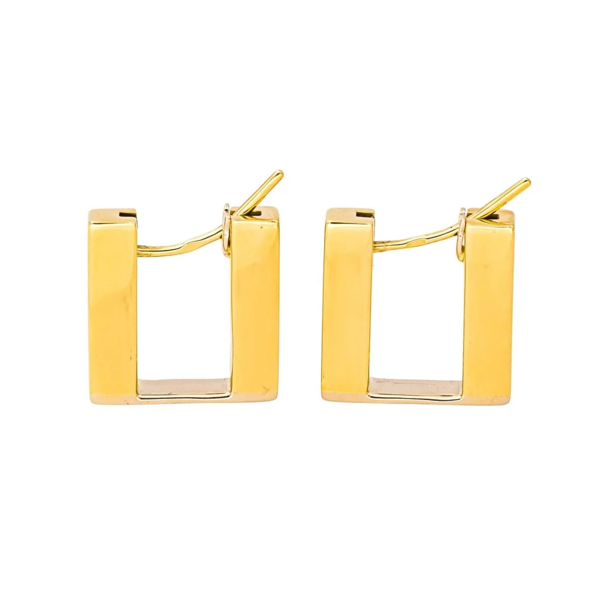 Boucles d'oreilles Créoles en or jaune - Image 7